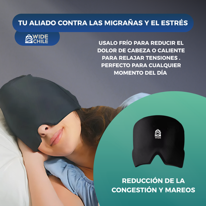 Gorro Térmico - Dolor de Cabeza y Migraña