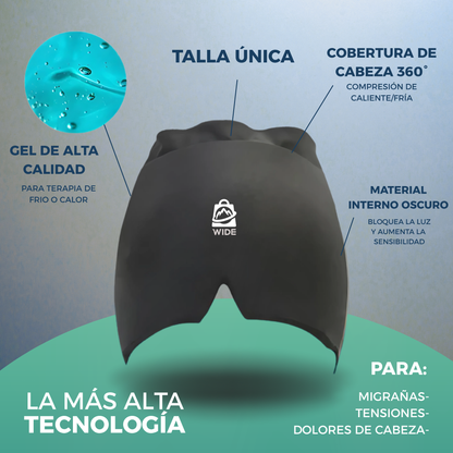 Gorro Térmico - Dolor de Cabeza y Migraña