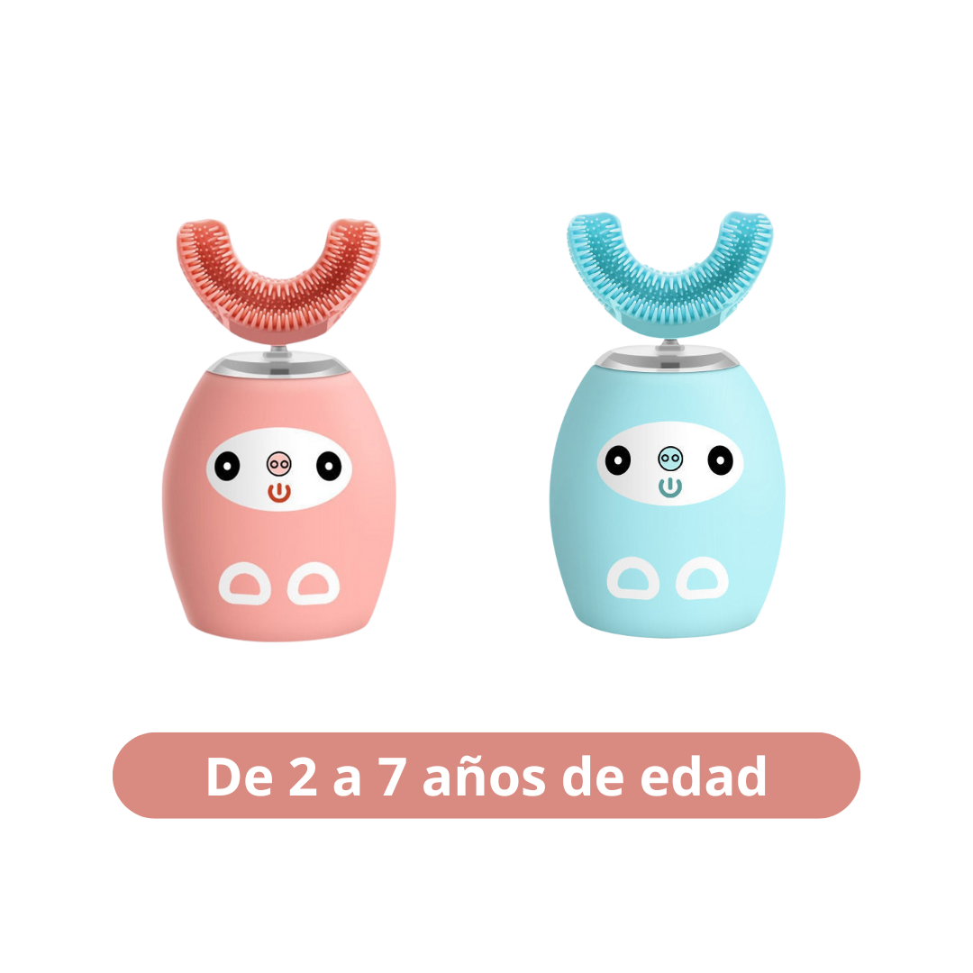 Cepillo de Dientes En Forma De U Eléctrico Para Niños