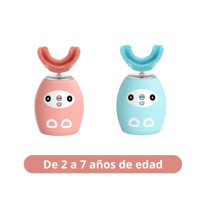 Cepillo de Dientes En Forma De U Eléctrico Para Niños