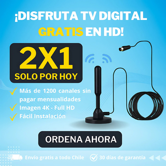 Antena TV Digital - OFERTA 2X1